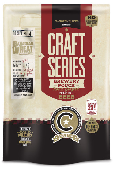 Mangrove Jack's Craft Series Bavarian Wheat - 2.2kg (40 Pints) Recipe No.4 - Click Image to Close